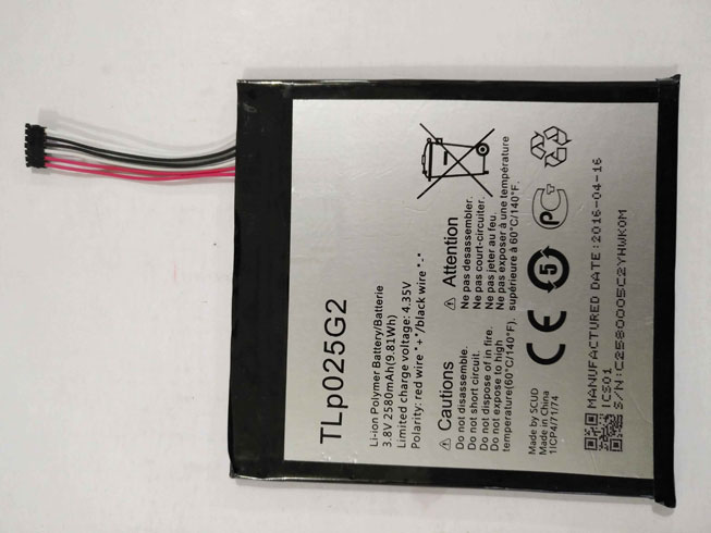 TLp025G2 batería batería